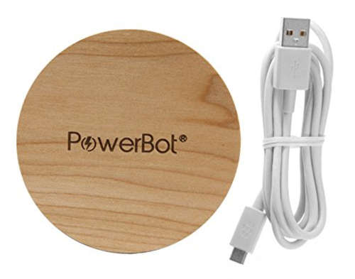 PowerBot Qi Enabled Wireless Charger | Wood Edition | INSTOCK
