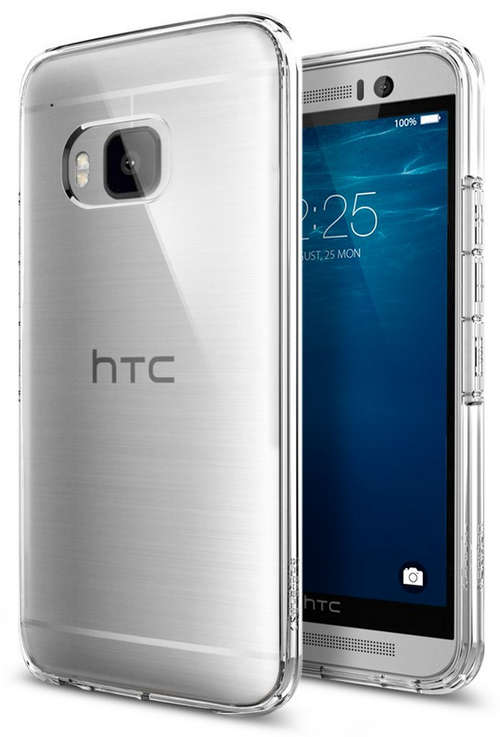 HTC One M9 Premium Hybrid Air Cushion Case | Crystal Clear