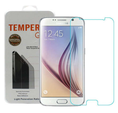 SAMSUNG S6 EDGE PREMIUM TEMPERED GLASS SCREEN PROTECTOR 9H | INSTOCK