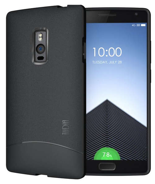 ONEPLUS 2 PREMIUM ULTRA SLIM FULL MATTE ARCH CASE BLACK | TUDIA | INSTOCK