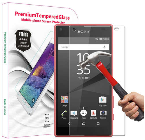 SONY XPERIA Z5 PREMIUM TEMPERED GLASS SCREEN PROTECTOR 9H | PTHINK | INSTOCK