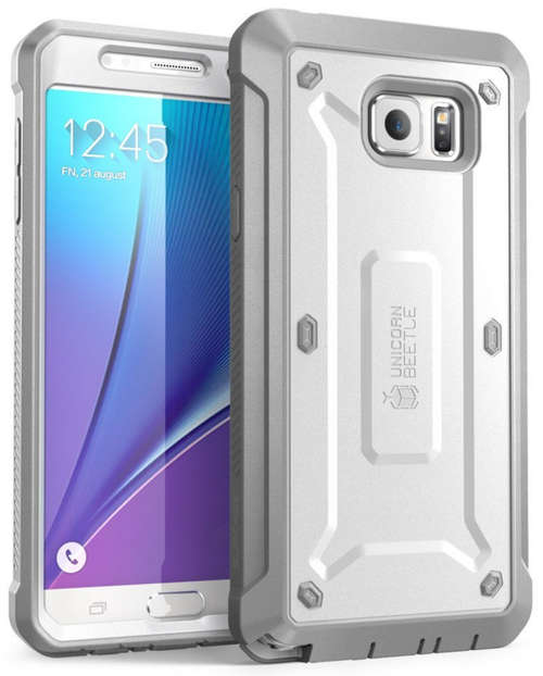 SAMSUNG GALAXY NOTE 5 RUGGED ARMORBOX FULL BODY PROTECTIVE CASE WITH BUILT-IN SCREEN PROTE | INSTOCK