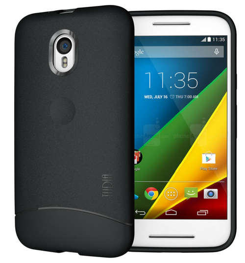MOTO G 3RD GEN ULTRA SLIM ARCH CASE MATTE BLACK | TUDIA | INSTOCK