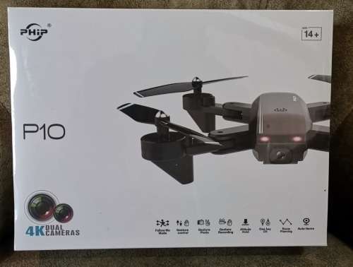 JD P10 Foldable Drone with 4K Dual Cameras