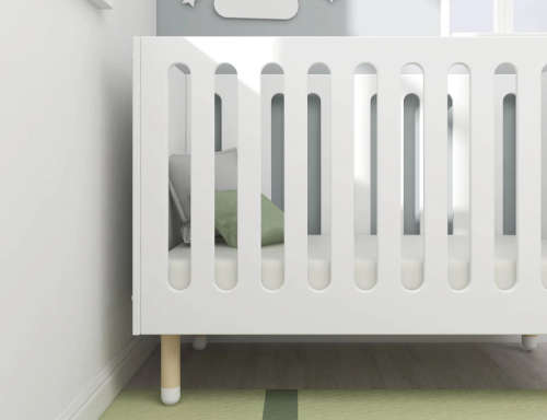 Square Baby Cot Bed