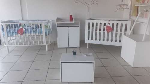 Square Baby Cot Bed