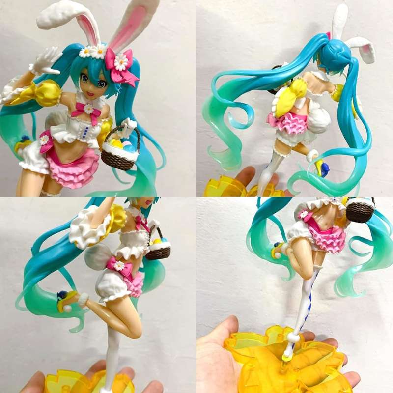 Hatsune Miku Cute Bunny Girl Figureines
