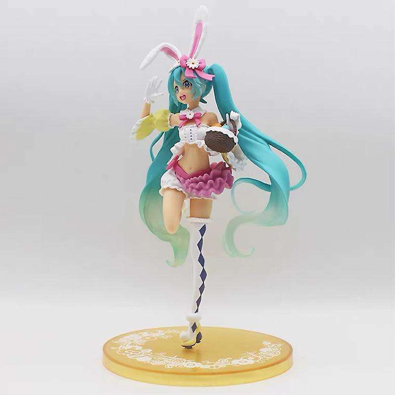 Hatsune Miku Cute Bunny Girl Figureines