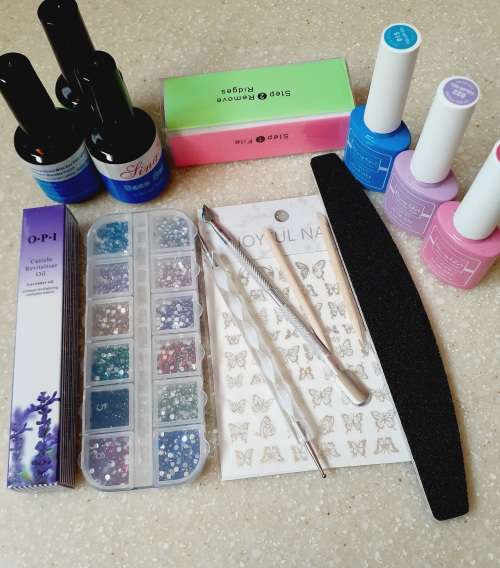 3 Colour Gel Nail Polish Kit #1