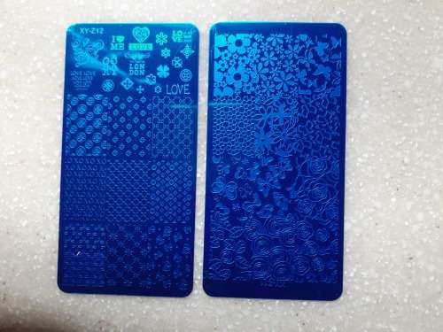 3 Colour Stamping Nail Kit Set