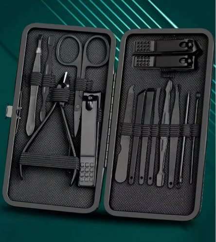 15 pcs Manicure Nail Cutting Set Kit
