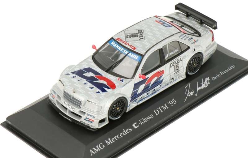Mercedes Benz C Klasse DTM Dario Franchitti #15 1995 Minichamps (No Original Box)