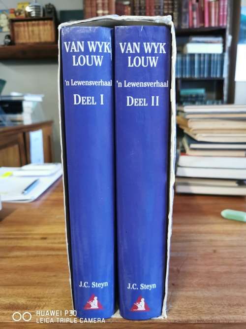 Van Wyk Louw deur J.C. Steyn Vol I & II