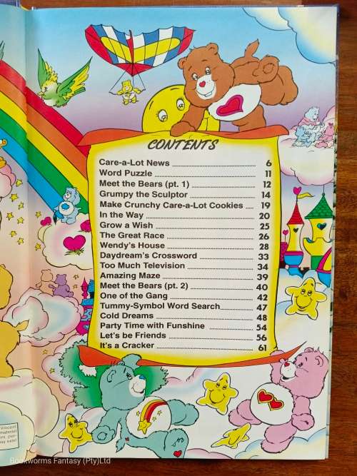 Care Bears Annual by Marvel Comics (First Edition)