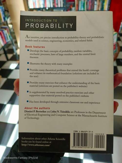 Introduction to Probability by John N. Tsitsiklis & Dimitri P. Bertsekas