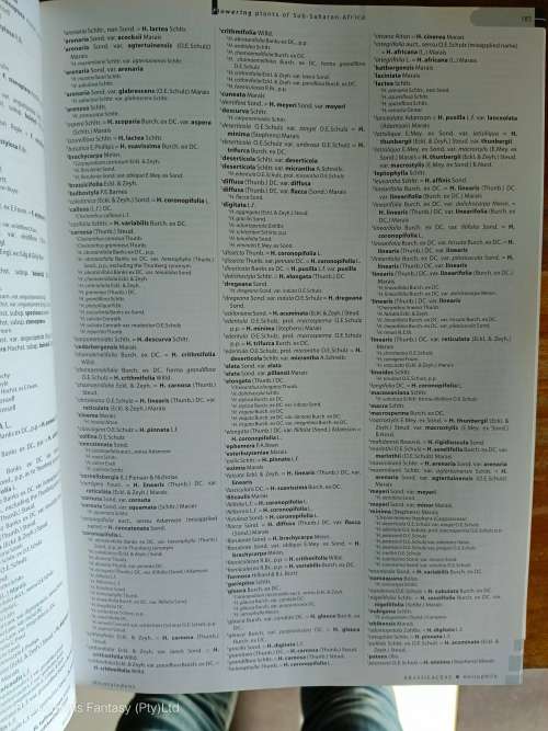 Checklist of Flowering Plants of Sub-Saharan Africa