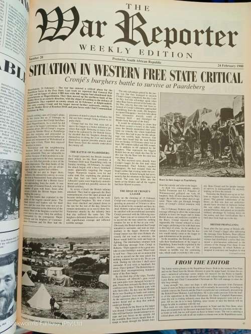 The War Reporter by Jackie Grobler