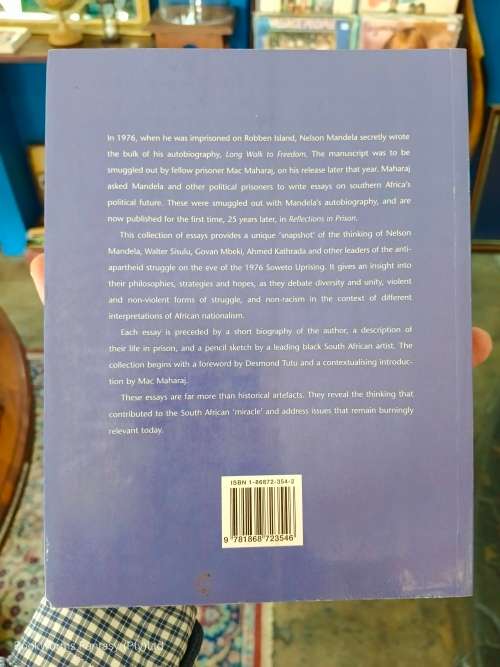 Reflections in Prison by Mac Maharaj  (Editor) (SIGNED BY AHMED KATHRADA)