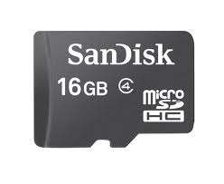 Sandisk MicroSD 16GB