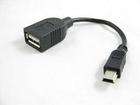 OTG miniUSB to USB Female cable