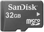 Sandisk MicroSD 32GB