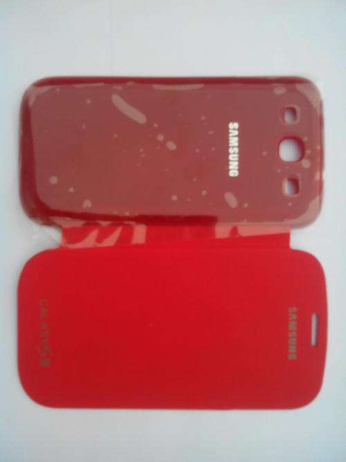 Samsung S3 Flip Covers Red