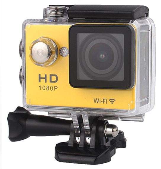 New Model 2" bigger screen SportsCam full HD 1920x1080P WiFi (control via Smartphone) +accessories