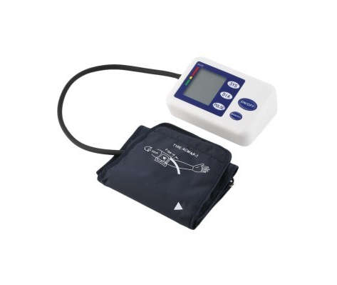 Fully Automatic LCD Digital Upper Arm Style Blood Pressure Monitor Care Health white