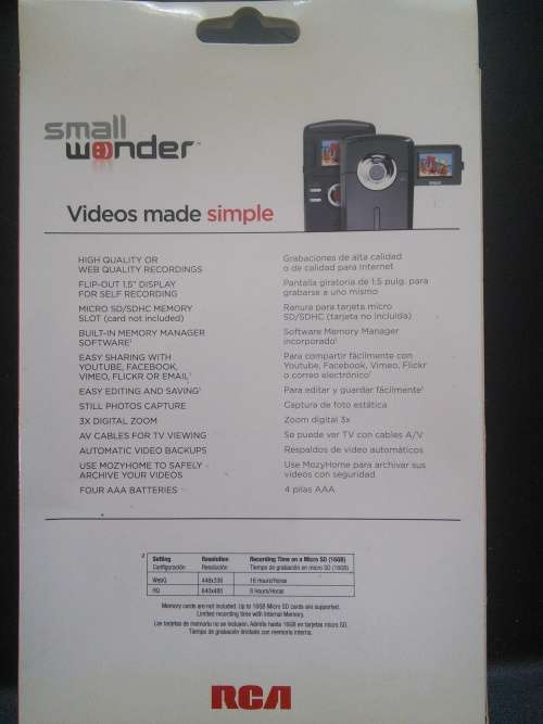 RCA Digital Camcorder