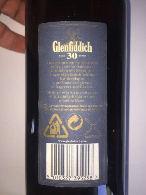 Glenfiddich 30 Year Old / 40th Anniversary Edition
