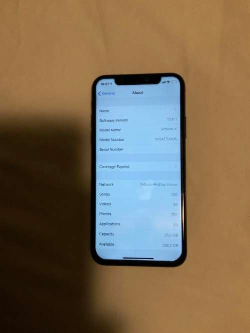 Apple iPhone X 256GB