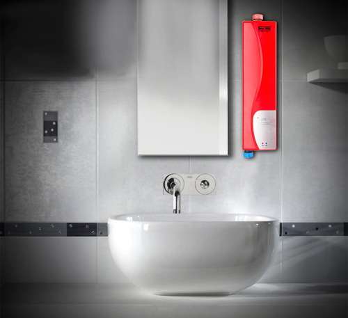 3000W Mini EU Elegant Instant Hot Water Heater Electric Indoor Tankless Water H