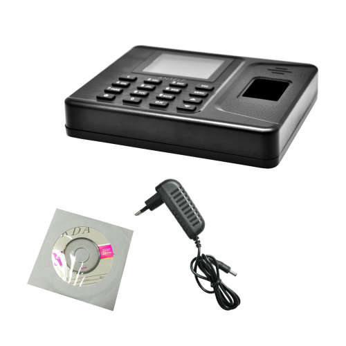 Realand LCD 2.8 TFT USB Biometric Fingerprint Attendance Machine Time Recorder DC 5V1A Employee Chec