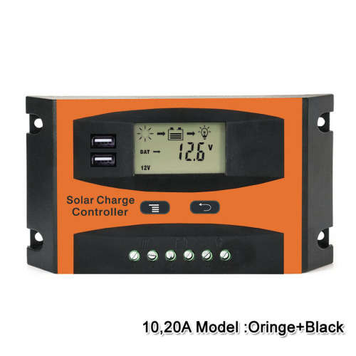 30A Smart Solar Charge Controller Wind Solar Hybrid Charge Controller with LCD