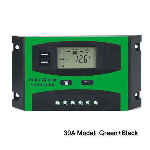30A Smart Solar Charge Controller Wind Solar Hybrid Charge Controller with LCD