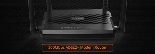 Tenda D305 wireless router ADSL2+Modem router WIFI Router English Firmware 300M WIFI Router with USB