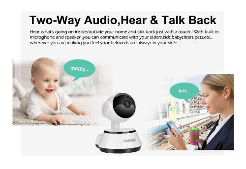 720P IP Camera Wi-Fi Wireless Home Security Camera Surveillance wifi ip Camera DayNight Vision CCTV