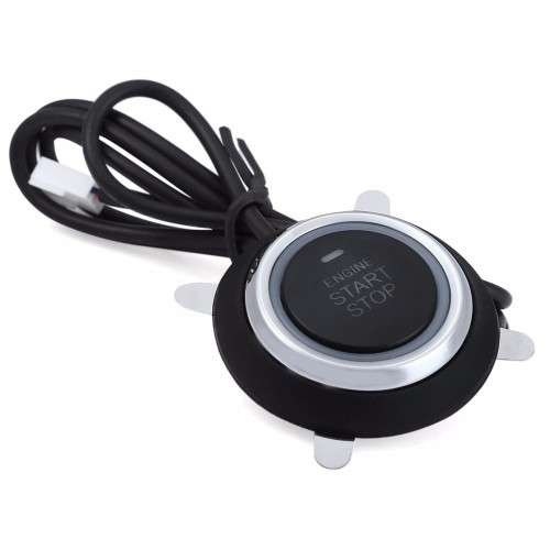 Car Alarm With Push Start Button And Transponder Immobilizer System Car Engine Start Stop