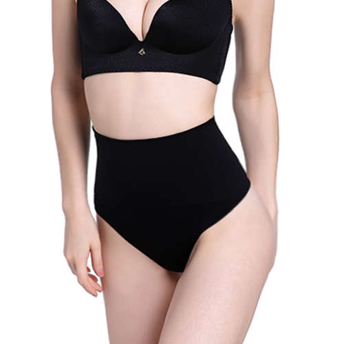 Women High Waist Trainer Tummy Slimming Control Waist Cincher Body Shaper Thong G-string Butt Lifter