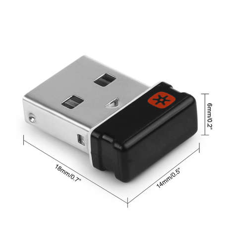 Wireless Dongle Receiver Unifying USB Adapter for Logitech Mouse Keyboard Connect 6 Device for MX M9
