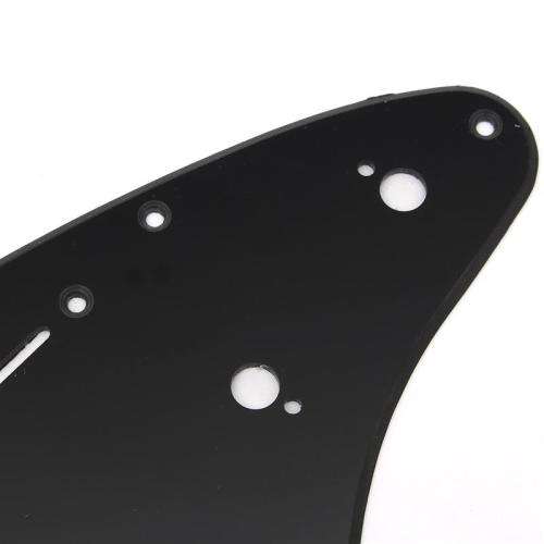 Zebra 3Ply Electric Guitar Pickguard 1Ply Back Plate Knobs Replacement Screws Set For Acoustic Guita