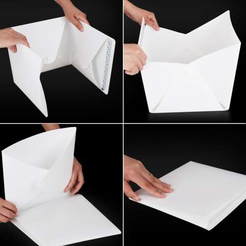 Portable Folding Lightbox Photography Studio Softbox LED Light Soft Box for DSLR Camera Photo Backgr