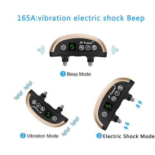 anti bark anti barking collar vibration electric shock sound Automatic collar for pet dogs IP7 water