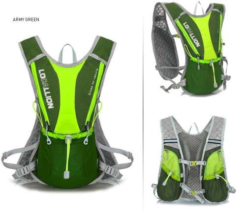 Color Vest Style 5L Outdoor Sports Cycling Racing Marathon Water Bag Backpack Hydration Pack Hiking