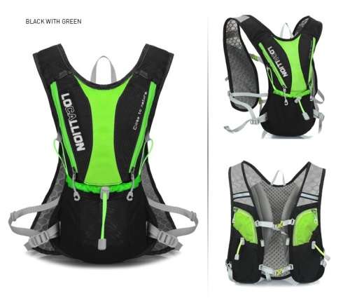 Color Vest Style 5L Outdoor Sports Cycling Racing Marathon Water Bag Backpack Hydration Pack Hiking