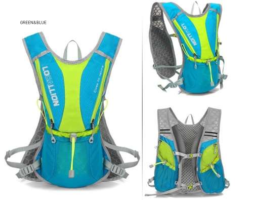 Color Vest Style 5L Outdoor Sports Cycling Racing Marathon Water Bag Backpack Hydration Pack Hiking