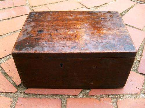 Vintage wooden box