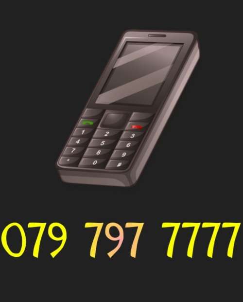 Easy Cellphone Number 079 797 7777 PAY AFTER YOU RECEIVE!!