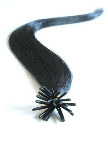 Hair Extensions Silky Soft Human Hair Brown 18 inch 80 pieces