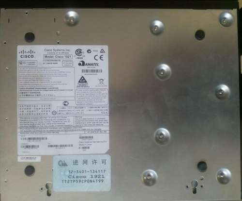 Cisco 1921 Series Integrated Services Routers